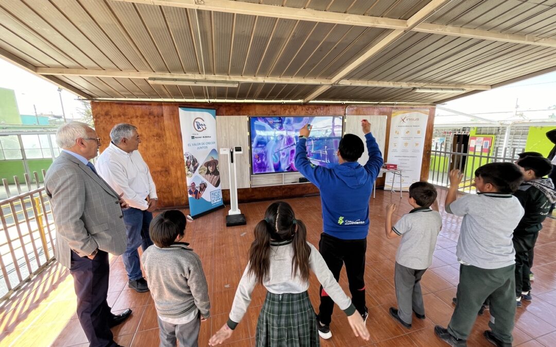 Minera El Abra potencia la alfabetización científica y la vida sana en establecimientos de Calama