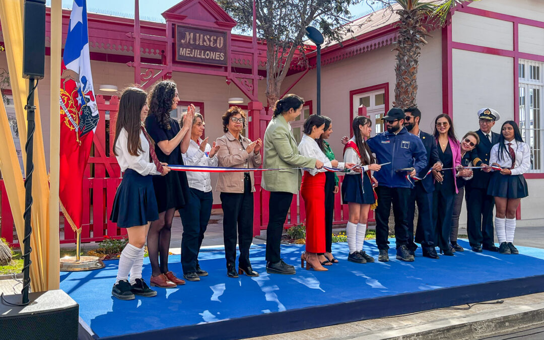 Presidente Gabriel Boric inauguró obras de restauración del museo Raúl Mavrakis Morales de Mejillones