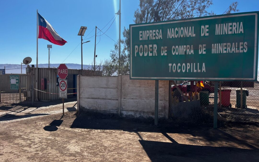 ENAMI vende 450 mil toneladas de cobre en Tocopilla: operación podría generar US$60 millones para la estatal