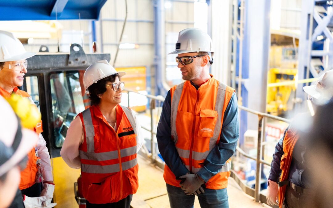Ministra de Minería destaca 10 años de Sierra Gorda SCM