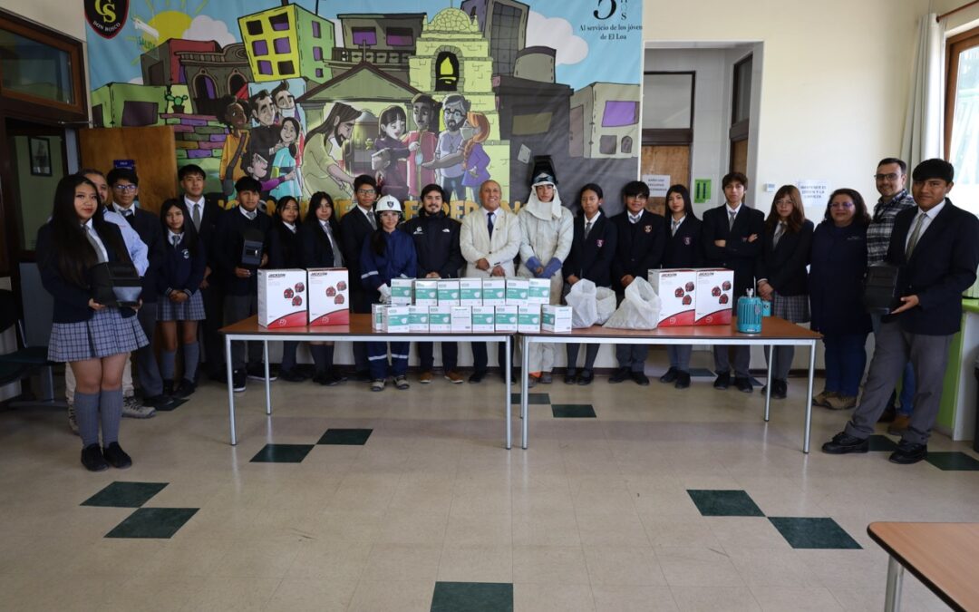 Colegio Don Bosco de Calama cuenta con nuevo material educativo e industrial