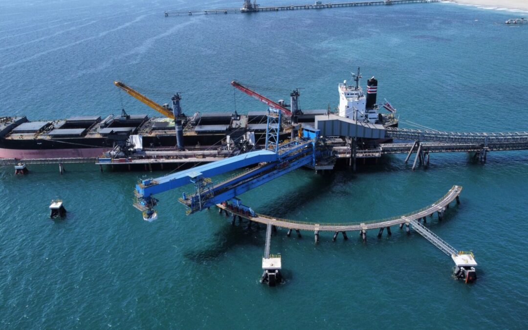 Nuevo terminal en Mejillones moderniza exportación de concentrado de cobre