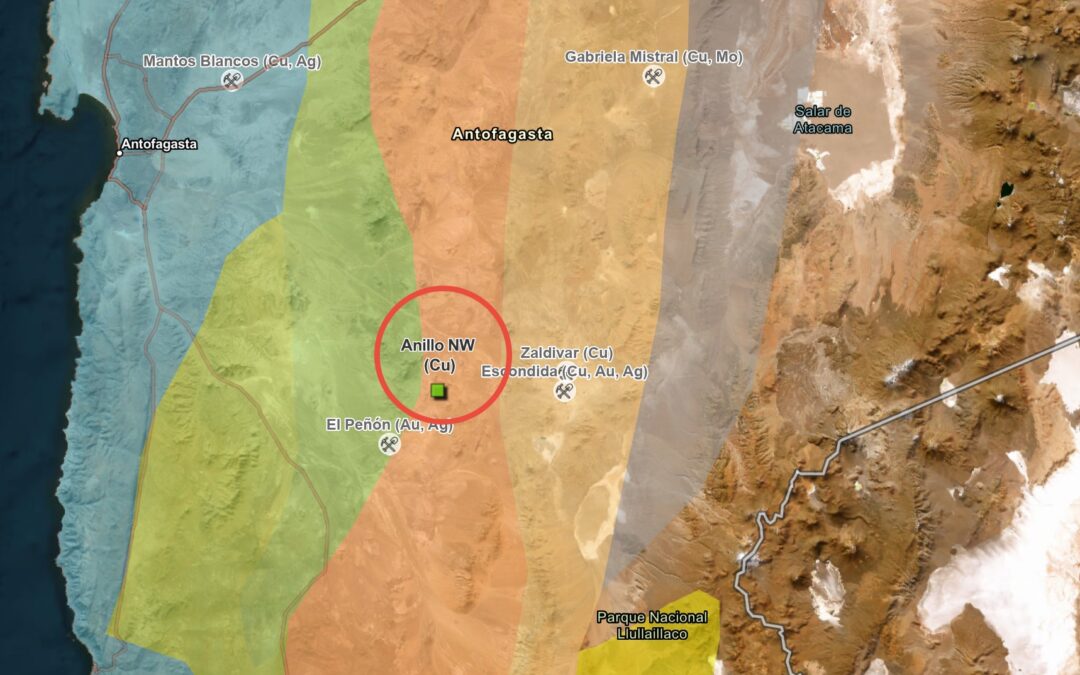 Esto es Anillo, la pertenencia minera que une a Codelco y BHP en busca de oro y cobre en Sierra Gorda