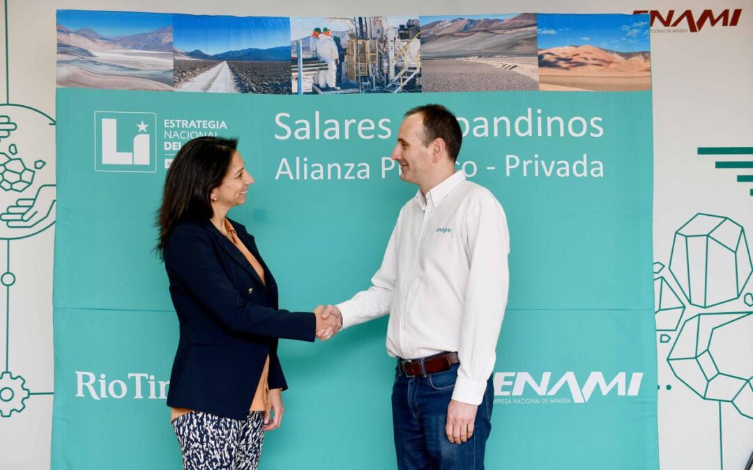 ENAMI y Rio Tinto se asocian para desarrollar el mayor proyecto de litio en los salares altoandinos de la Región de Atacama