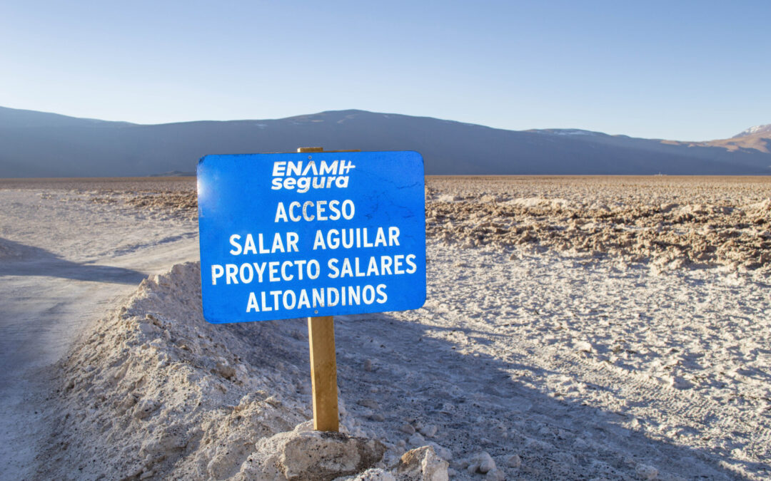 ENAMI: Extracción directa de litio reduce impacto y duplica eficiencia