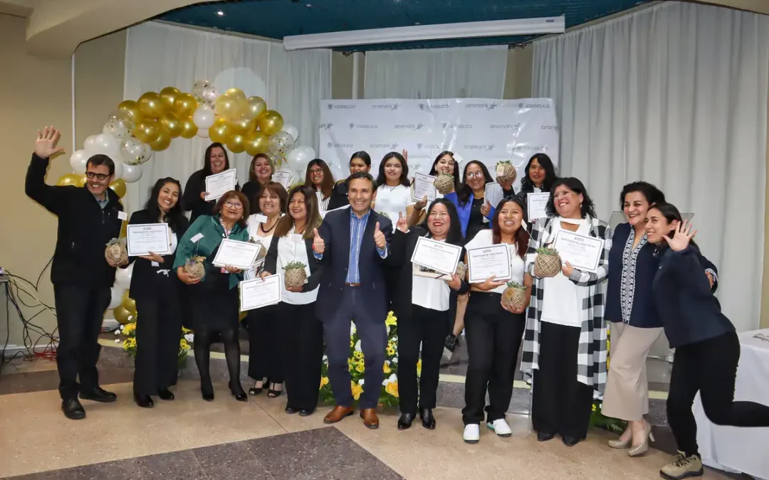 Diecinueve mujeres de Calama se certifican para trabajar en minería