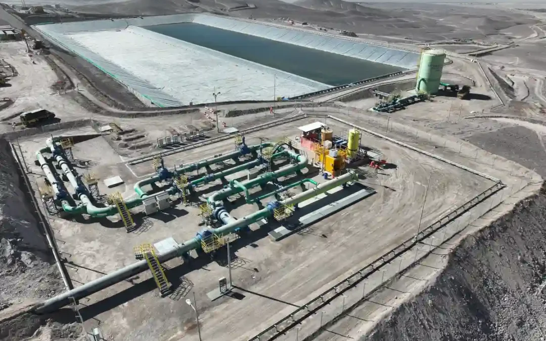 El agua del Pacífico ya llegó a Radomiro Tomic y transforma el abastecimiento del Distrito Norte