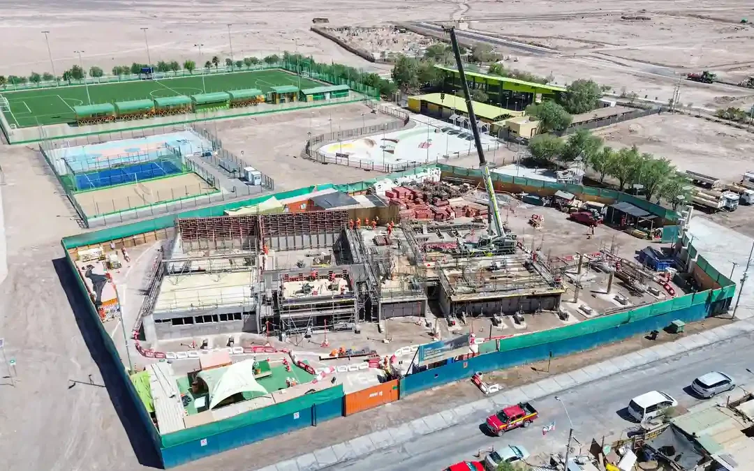 Más de US$30 millones transforman Sierra Gorda con un centro cultural y nuevas calles